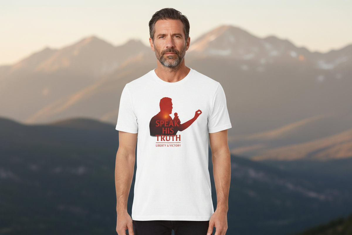 Charlie Kirk Tribute Tee | Conservative Faith Shirt