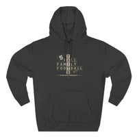 Faith & Sport | Fall Family Football — Hoodie | Faith Runs Through It-Michigan State Edition | Game Day Faith Hoodie | Veteran-Owned Small Business | Liberty & Victory Co.
