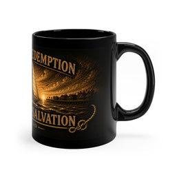Christian Faith Mug | Coastal Redemption Ashore | Salt & Salvation | Liberty & Victory