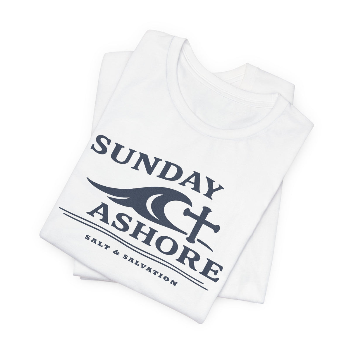 Sunday Ashore Tee | Coastal Surf Faith T-Shirt