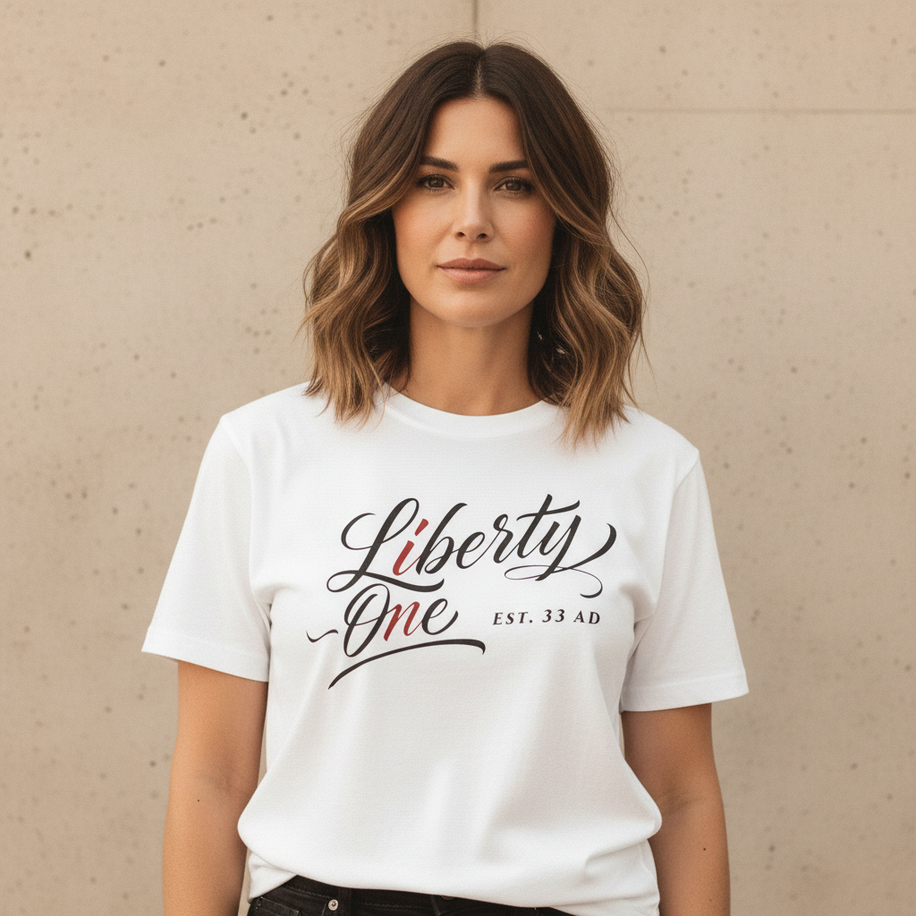 Liberty One — EST. 33 AD Premium Faith Tee