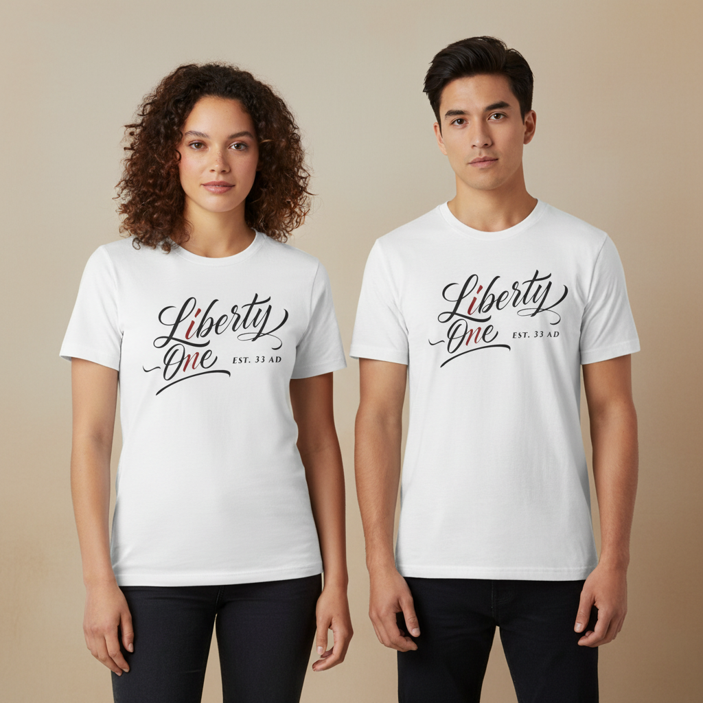 Liberty One — EST. 33 AD Premium Faith Tee