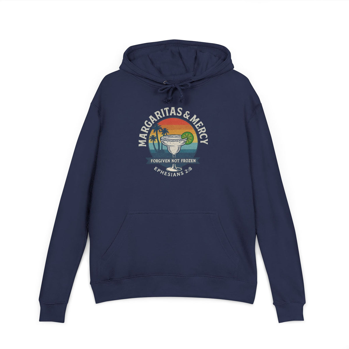 Margaritas & Mercy Hoodie | Coastal Faith Sweatshirt