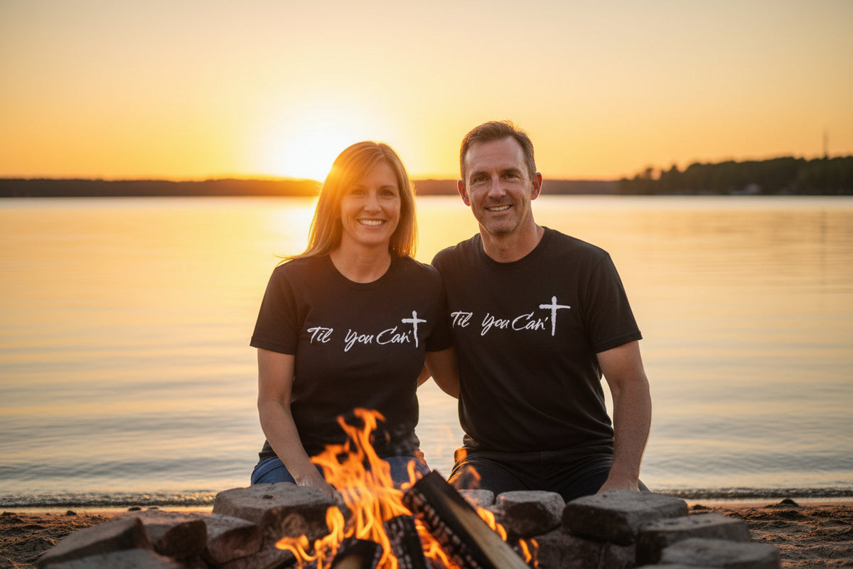 Til You Can't Christian Tee | Faith Cross T-Shirt