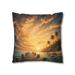Faith Throw Pillow Cover | By His Grace We Come Ashore | Nautical Christian Decor | Liberty & Victory Co.