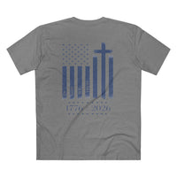 Patriotic Christian T-Shirt | 1776–2026 One Nation In God We Trust Flag | Signature Line | Liberty & Victory Co.