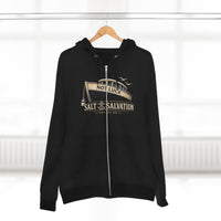 Zip Hoodie — "Not Luck" Salt & Salvation Boat Graphic