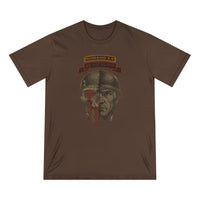 Through Him Elite Romans 5:9 Warrior T-Shirt