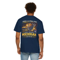 College Basketball T-Shirt | Michigan Wolverines Final Four Tee | Sports Faith Apparel | Liberty & Victory