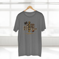 Faith & Sport | Fall Family Football — T-Shirt Faith Runs Through It-Pittsburgh Edition | Game Day Faith Tee | Veteran-Owned Small Business | Liberty & Victory Co.