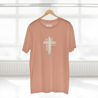Christian T-Shirt | Rustic Wood Cross In God We Trust Faith Tee | Veteran-Owned | Liberty & Victory Co.