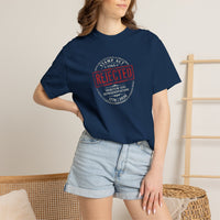 Patriotic Faith T-Shirt | Deo Servio Rejected Stamp Garment-Dyed Tee | Liberty-In-One | Liberty & Victory