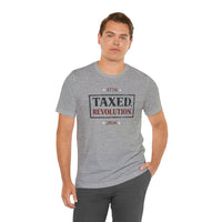 Patriotic Christian T-Shirt | Taxed. Revolution. 1776–2026 Anniversary Everyday Tee | Liberty-In-One | Liberty & Victory