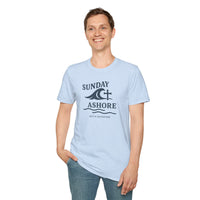 Coastal Faith T-Shirt | Sunday Ashore Essential Tee | Salt & Salvation | Liberty & Victory