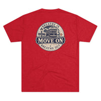 Coastal Faith T-Shirt | Move On — Breathe In Breathe Out Coastal Redemption New Orleans Streetcar | Salt & Salvation Line | Veteran-Owned | Liberty & Victory Co.