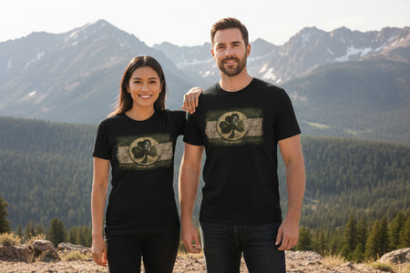 Colorado Victor T-Shirt | Not By Luck | Faith-Based State Pride Tee | Liberty & Victory