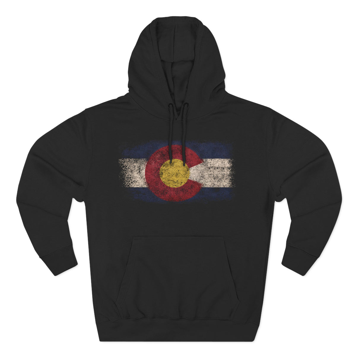 Colorado Flag Distressed Hoodie