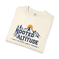 Rooted in Altitude Mountain T-Shirt — Adventure Outdoor Graphic Tee