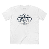 Christian T-Shirt | Rooted at Altitude | Deep Roots. High Country. | Colossians 2:7 | Mountain Faith Tee | Signature Line | Veteran-Owned | Liberty & Victory Co.