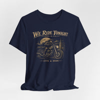 Patriotic Christian T-Shirt | We Ride Tonight-MC Edition Everyday Essentials Original Midnight Rider 1776–2026 | Liberty & Victory Co.