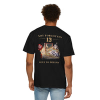 Patriotic T-Shirt | USA Hockey Johnny Gaudreau #13 Memorial | Sent to Defend Tribute | Liberty & Victory