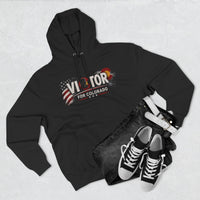 Patriotic Hoodie | Victor for Colorado American Flag Design | Veteran-Owned | Liberty & Victory Co.