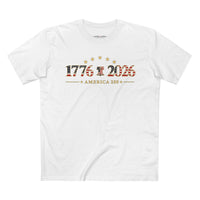 Patriotic Christian T-Shirt | America 1776–2026 | 250th Anniversary | Everyday Essentials | Liberty & Victory Co.