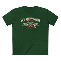 Patriotic T-Shirt | We Ride Tonight | Revere MC | OMR Winged Emblem | 1776–2026 | Liberty-In-One | Signature Line | Veteran-Owned | Liberty & Victory Co.