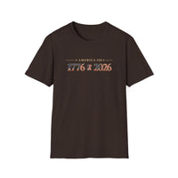 Patriotic Christian T-Shirt | America 250th Anniversary 1776-2026 Founder Tee | Liberty-In-One | Liberty & Victory