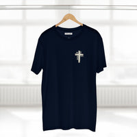 Cross & Flag 1776-2026 Front Back Graphic T-Shirt
