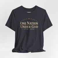 Patriotic T-Shirt | One Nation Under... 1776 Essential Line | Liberty-In-One | Liberty & Victory