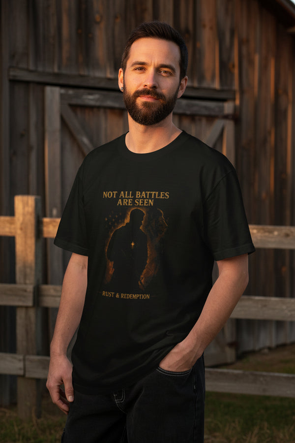 Not All Battles Are Seen | Spiritual Warfare Faith Tee