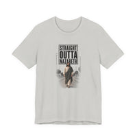 Christian | Straight Outta Nazareth — T-Shirt Jesus Street Graphic Unisex Tee | Veteran-Owned Small Business | Liberty & Victory Co.