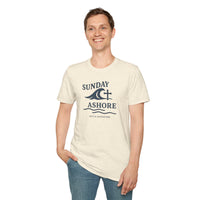 Coastal Faith T-Shirt | Sunday Ashore Essential Tee | Salt & Salvation | Liberty & Victory