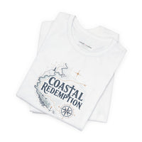 Coastal Redemption Tee — Nautical Compass Graphic T-Shirt