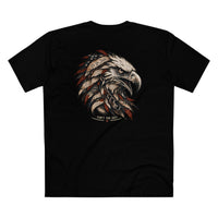 Patriotic T-Shirt | Can't You See? — Eagle Graphic T-Shirt Front & Back Print | Veteran-Owned Small Business | Liberty & Victory Co.