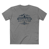 Christian T-Shirt | Rooted at Altitude | Deep Roots. High Country. | Colossians 2:7 | Mountain Faith Tee | Signature Line | Veteran-Owned | Liberty & Victory Co.