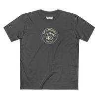 Wander & Wonder T-Shirt | Not All Who Wander Are Lost | 40 Days & Nights Mountain Design | Liberty & Victory