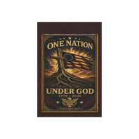 Patriotic Garden Flag | One Nation Under... 1776–2026 Founders Line | America 250 | Liberty & Victory