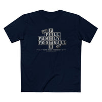 Faith & Sport | Fall Family Football — T-Shirt Faith Runs Through It-Dallas Edition | Game Day Faith Tee | Veteran-Owned Small Business | Liberty & Victory Co.