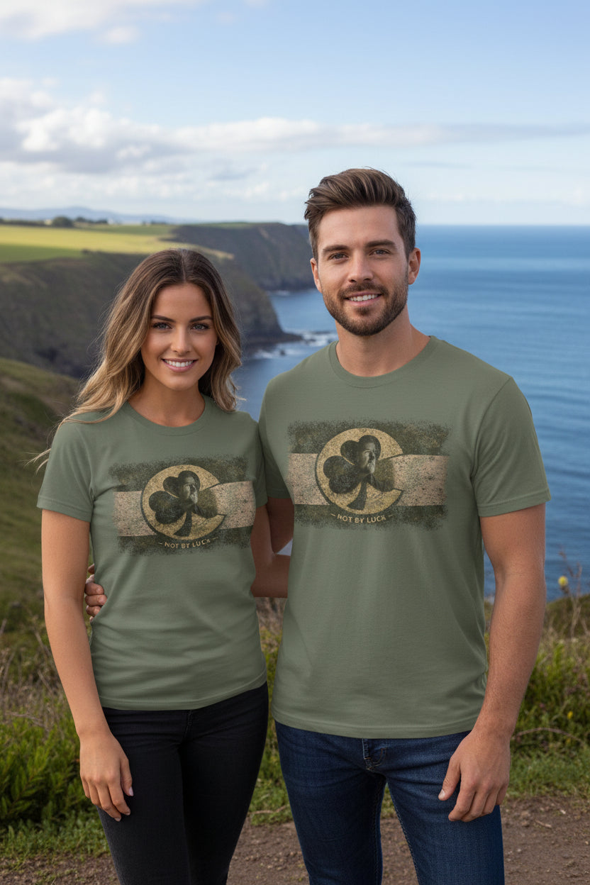 Colorado Victor T-Shirt | Not By Luck | Faith-Based State Pride Tee | Liberty & Victory