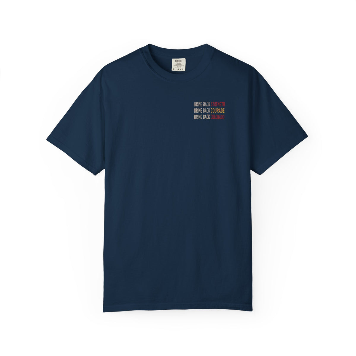 Colorado Patriotic T-Shirt | Victor Marx Support Shirt | Distressed State Pride Tee | Liberty & Victory