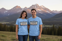 Patriotic Christian T-Shirt | Taxed. Revolted. America 250th Tee | Liberty-In-One | Liberty & Victory