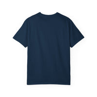 Colorado Flag Victor T-Shirt — Distressed Colorado Flag with Victor& Cross Accent