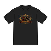 Christian Patriotic T-Shirt | Spirit of '76 Restore & Roar Essentials | Liberty-In-One | Liberty & Victory