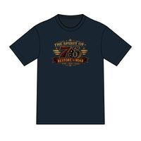 Christian Patriotic T-Shirt | Spirit of '76 Restore & Roar Essentials | Liberty-In-One | Liberty & Victory