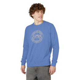 Coastal Faith Crewneck Sweatshirt | Coastal Redemption "Going Fast Enough" French Terry Raglan | Salt & Salvation | Veteran-Owned | Liberty & Victory Co.