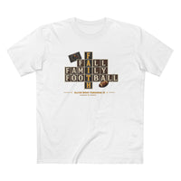 Faith & Sport | Fall Family Football — T-Shirt Faith Runs Through It-Pittsburgh Edition | Game Day Faith Tee | Veteran-Owned Small Business | Liberty & Victory Co.