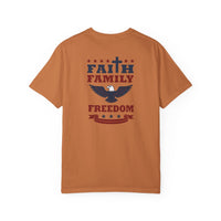 Faith Family Freedom Tee | Christian Patriotic Shirt | In Deo Vincimus