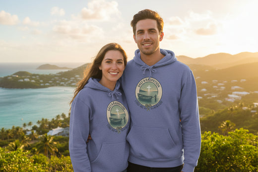 Christian Coastal Hoodie | Salt & Salvation SlackTide Sweatshirt | Liberty & Victory